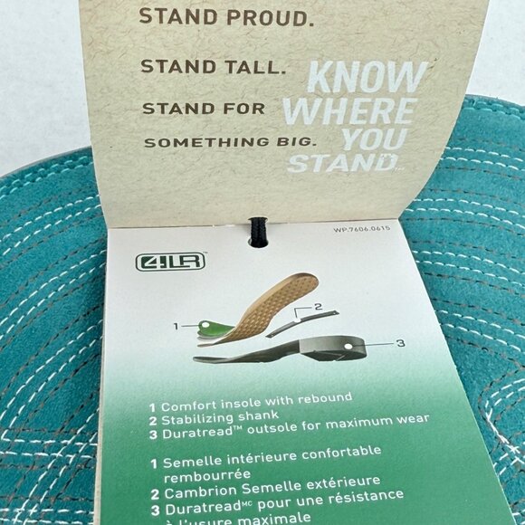 Ariat Womens Leather/Suede Dark Cotage Turquoise Anthem Shortie Boots Sz 6B NWOB - Picture 10 of 15